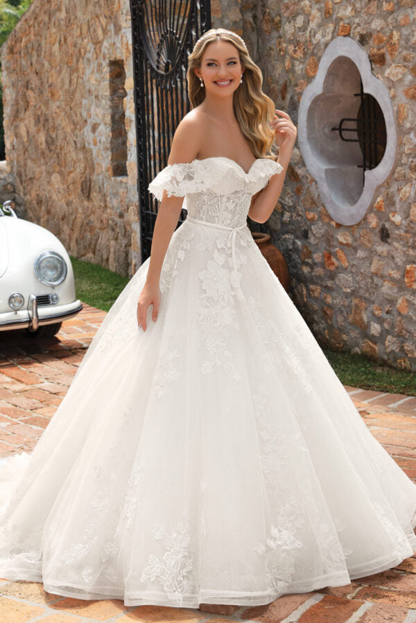 Pearls Wedding Dress