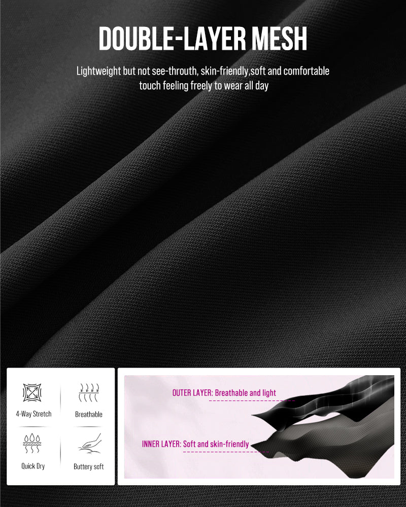 PowerMesh Double-Layer Waist Trainer Shapewear - Volutto