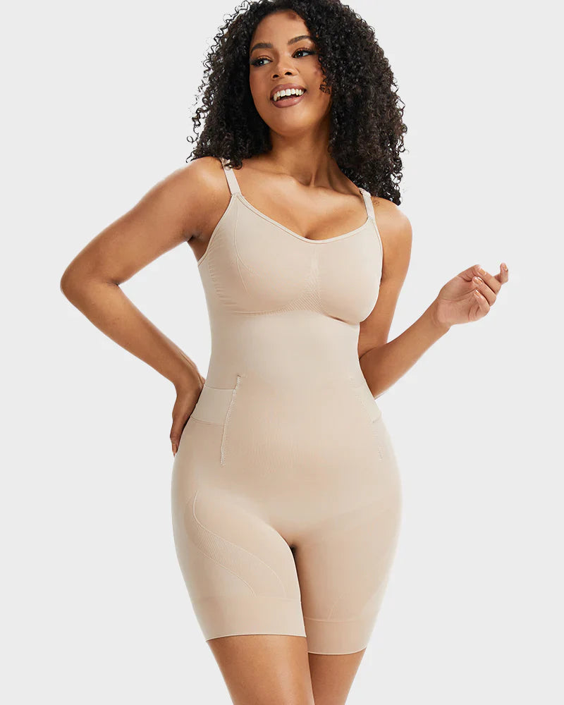 All-in-One Sculpting Bodysuit with Easy-Off Design - Volutto