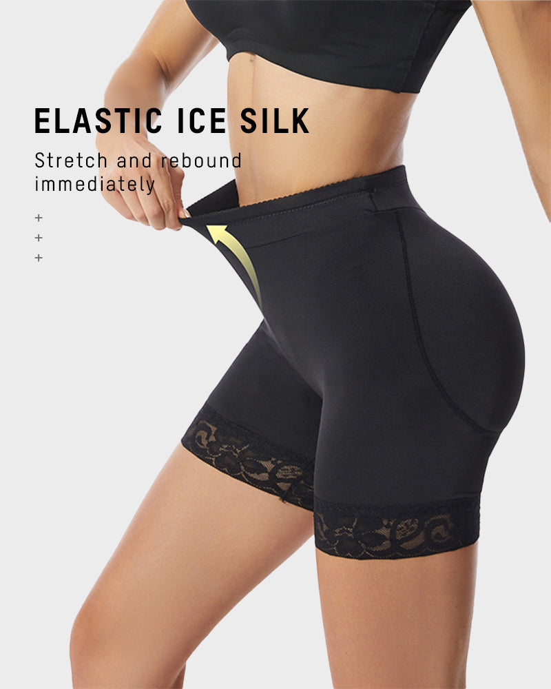 Premium Butt Lifting Shorts with Removable Hip Pads - Volutto