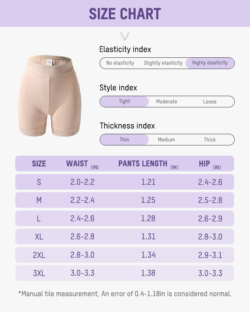 Premium Butt Lifting Shorts with Removable Hip Pads - Volutto