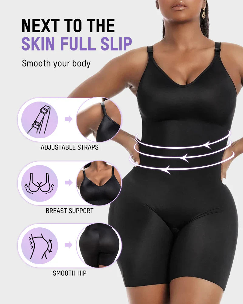Comfort Sculpt Shapewear Bodysuit with Built-In Bra - Volutto