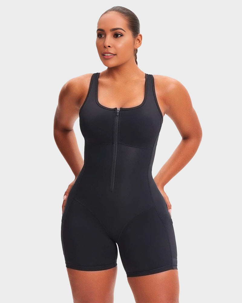 Sculpt & Sweat Sauna Workout Romper - Volutto