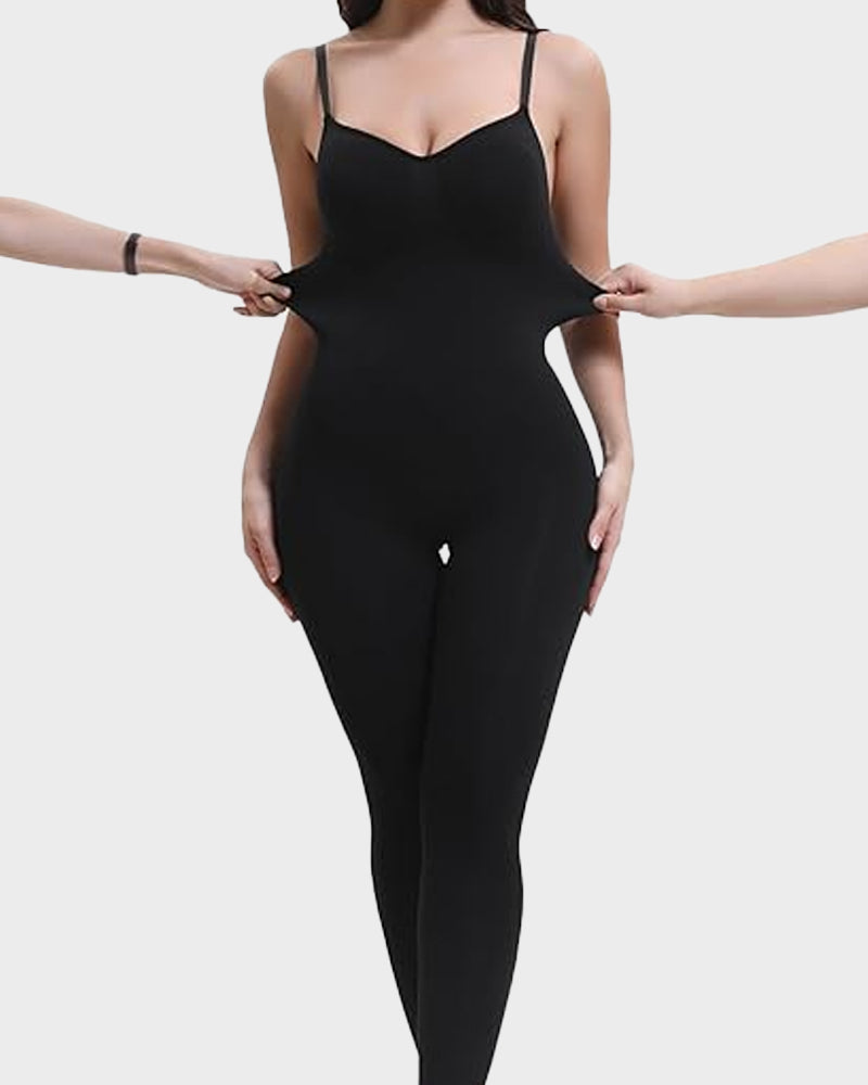 Seamless Waist-Cinching Shapewear Bodysuit - Volutto