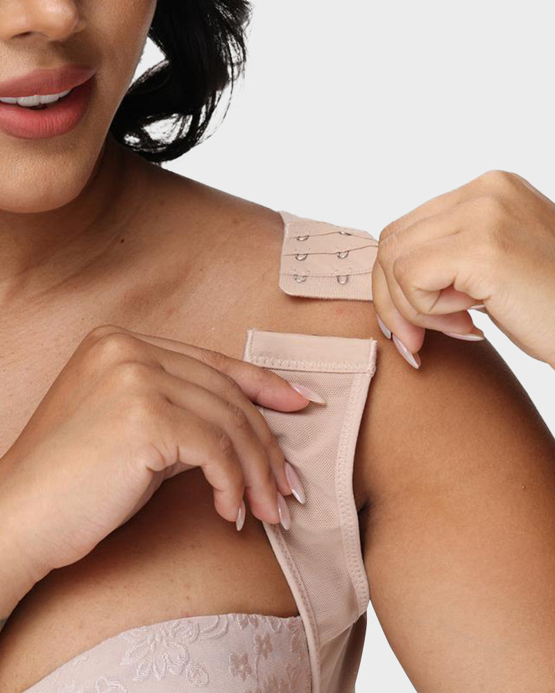 Seamless Zip-Front Full Body Corset Shaper - Volutto