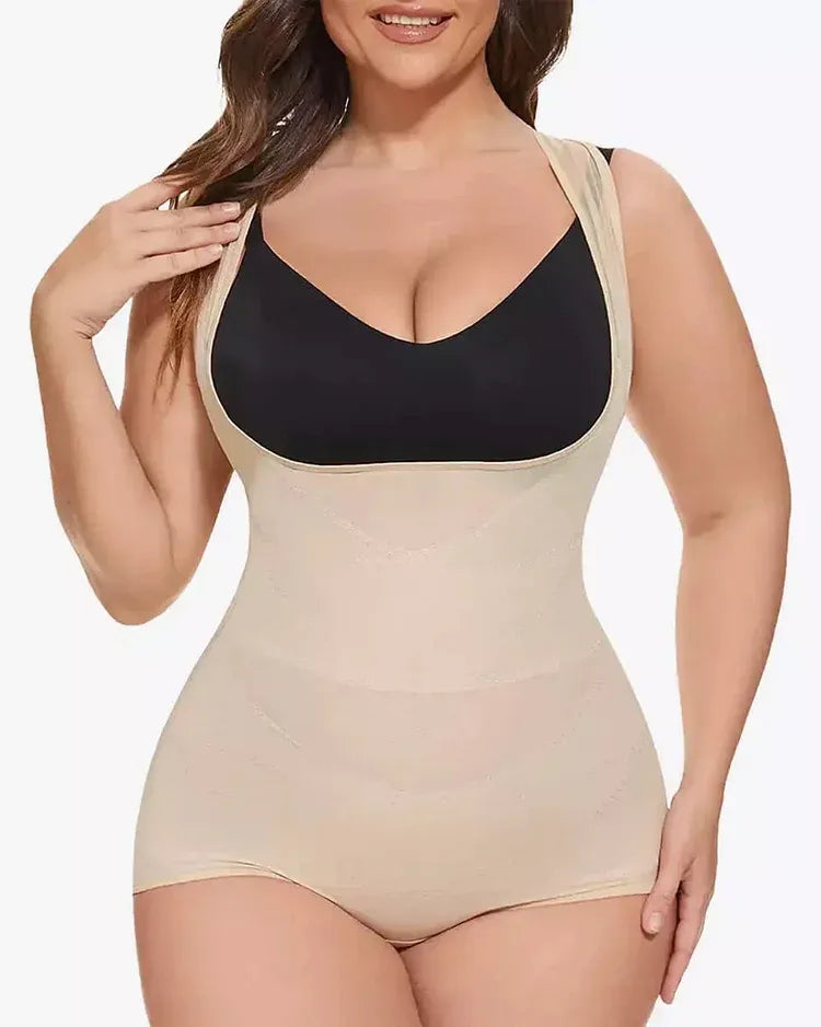Mesh Tummy Tuck Body Triangle Shapewear