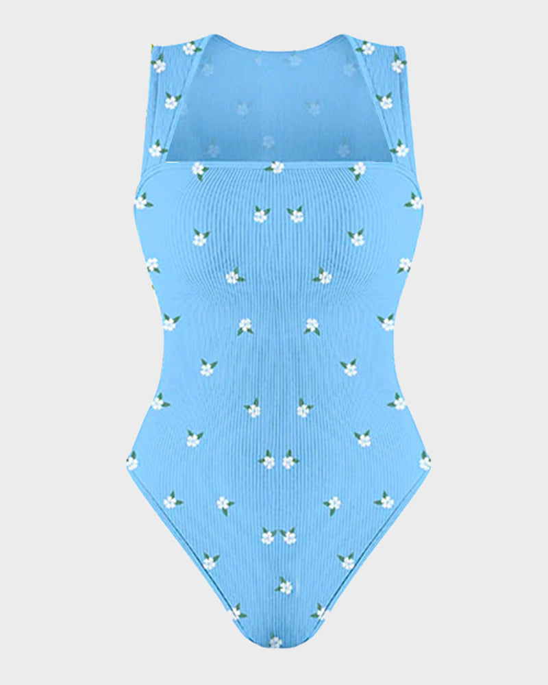 Sleeveless Tummy Control Tank Tops Bodysuits - Volutto