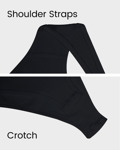 Sleeveless Tummy Control Tank Tops Bodysuits - Volutto