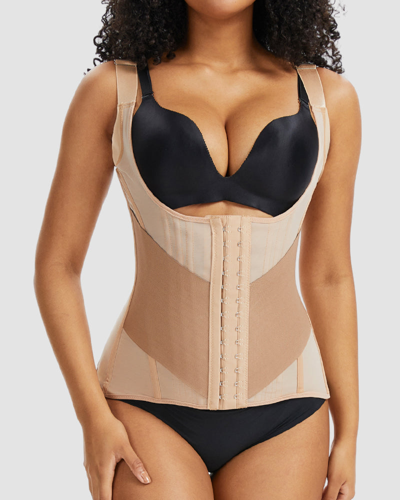 PowerMesh Double-Layer Waist Trainer Shapewear