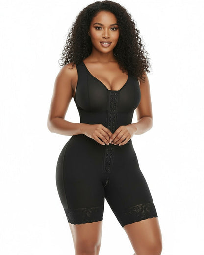 Flash Sale Extra Plus Size Shaper Bodysuit Tummy Control Shapewear With Bra - Volutto