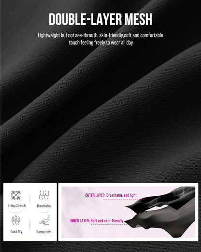 PowerMesh Double-Layer Waist Trainer Shapewear - Volutto