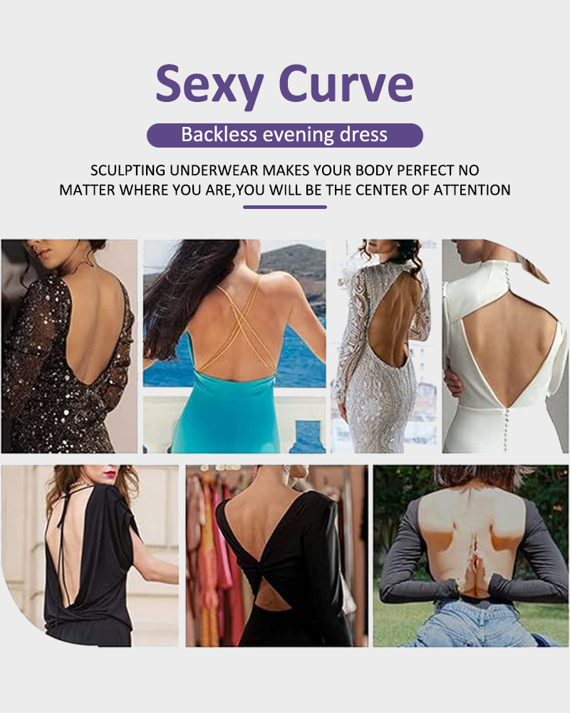 Strapless U Plunge Thong Bodysuit - Volutto