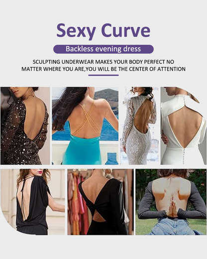 Strapless U Plunge Thong Bodysuit - Volutto