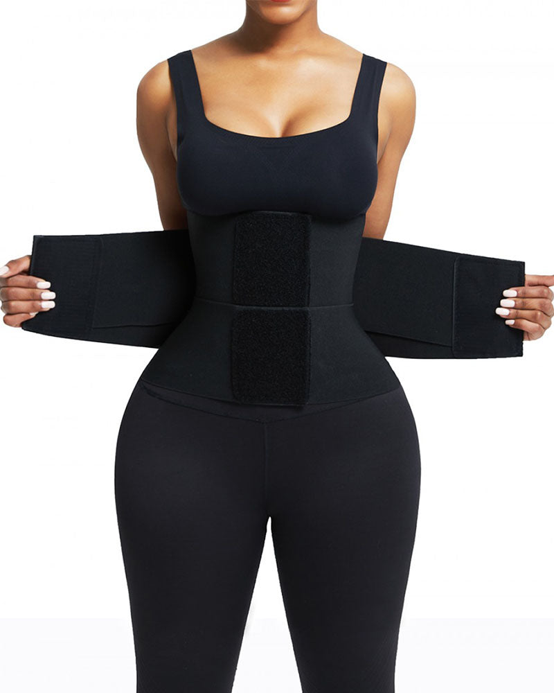 Triple Wrap Tummy Control Waist Trainer Belt - Volutto