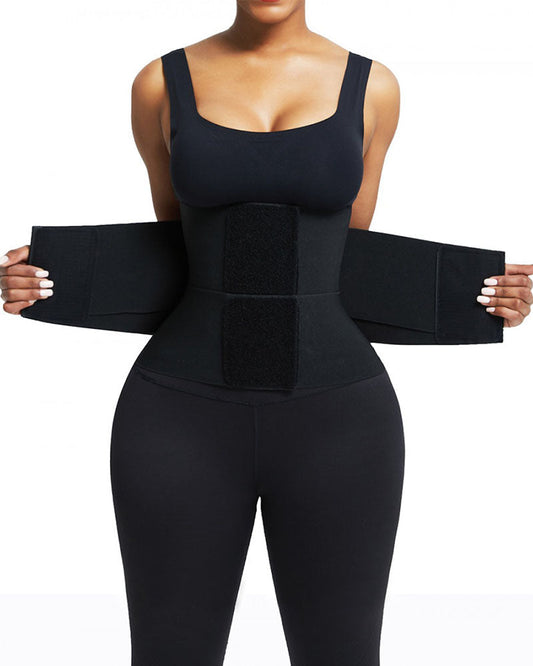 Triple Wrap Tummy Control Waist Trainer Belt - Volutto