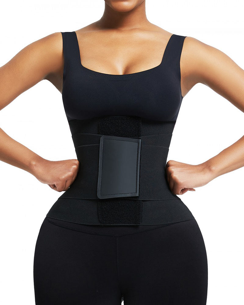 Triple Wrap Tummy Control Waist Trainer Belt - Volutto