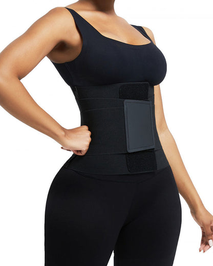 Triple Wrap Tummy Control Waist Trainer Belt - Volutto