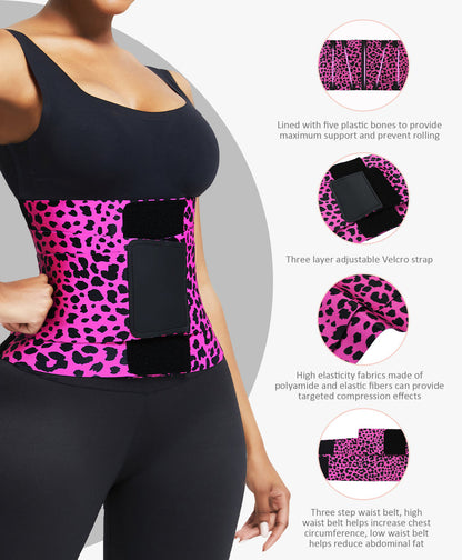 Triple Wrap Tummy Control Waist Trainer Belt - Volutto
