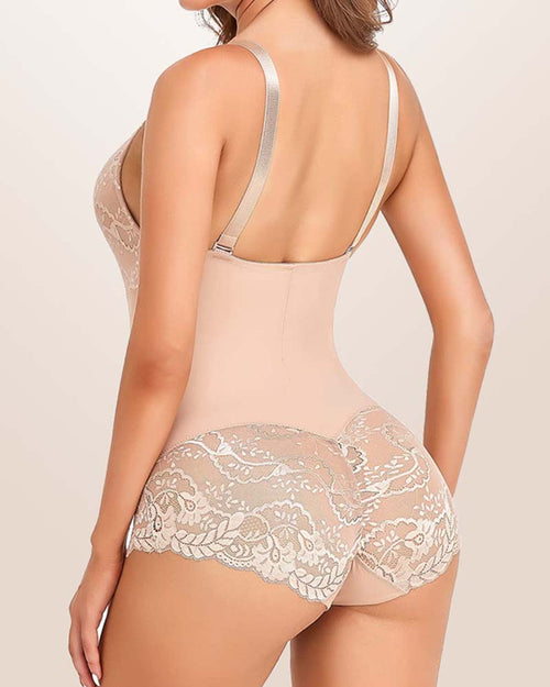 Belly Lift Hip Lift Sexy One-Piece Shapewear - Volutto