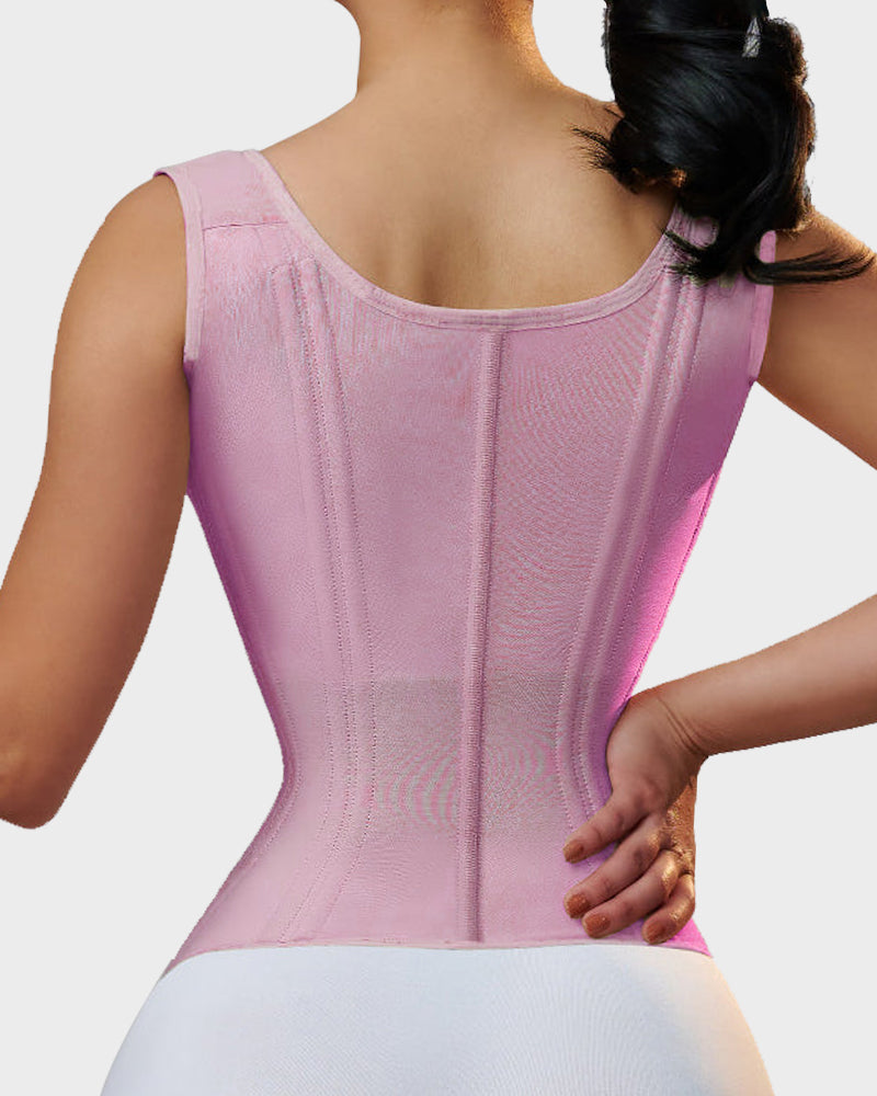 Double Waistband Corset Vest Waist Trainer - Volutto