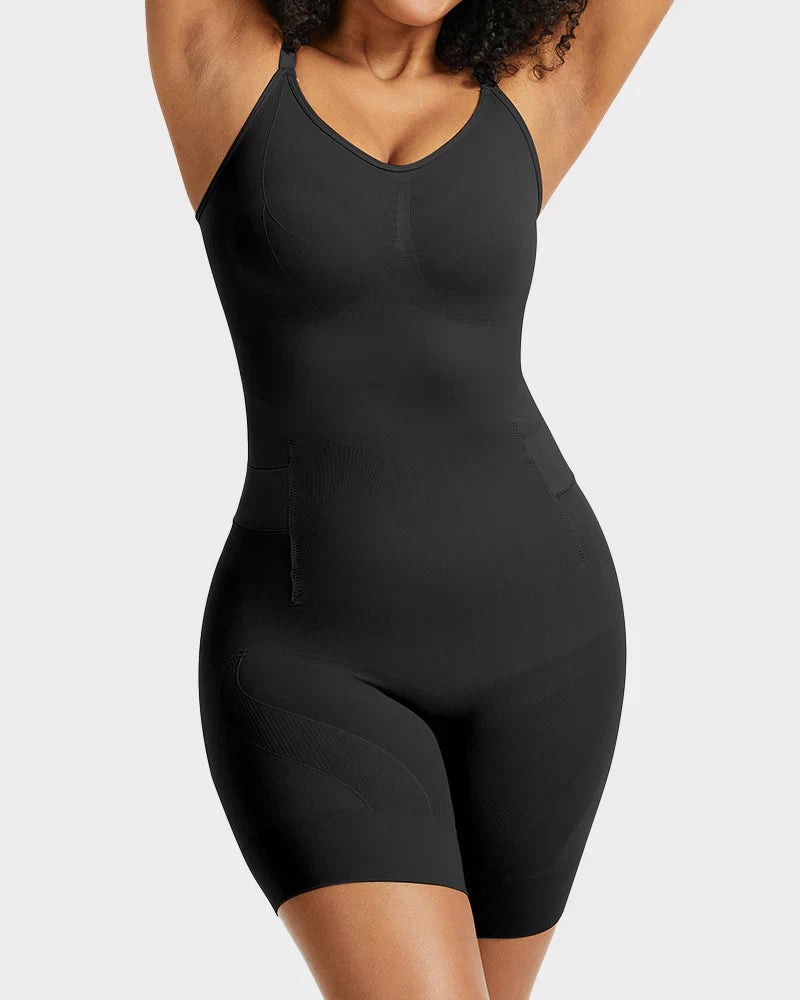 All-in-One Sculpting Bodysuit with Easy-Off Design - Volutto