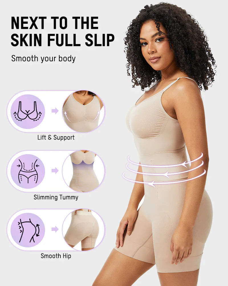 All-in-One Sculpting Bodysuit with Easy-Off Design - Volutto