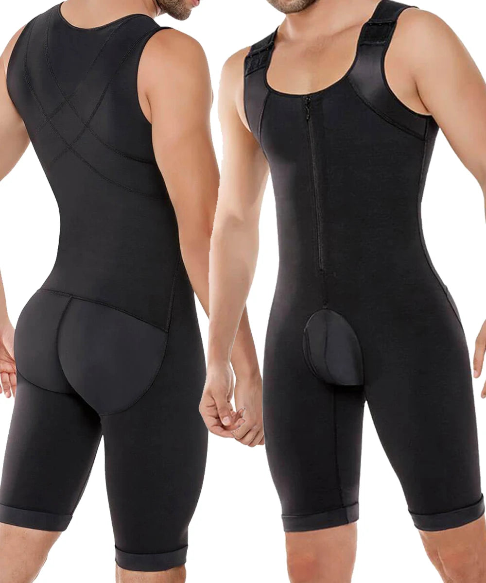 Men's Shapewear Tummy Control Bodysuit