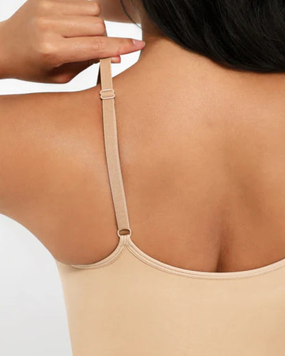 Tummy Control Bodysuit Seamless Sculpting Snatched Waist Body Suit Thong - Volutto