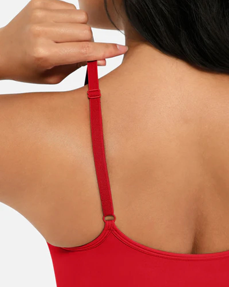 Tummy Control Bodysuit Seamless Sculpting Snatched Waist Body Suit Thong - Volutto