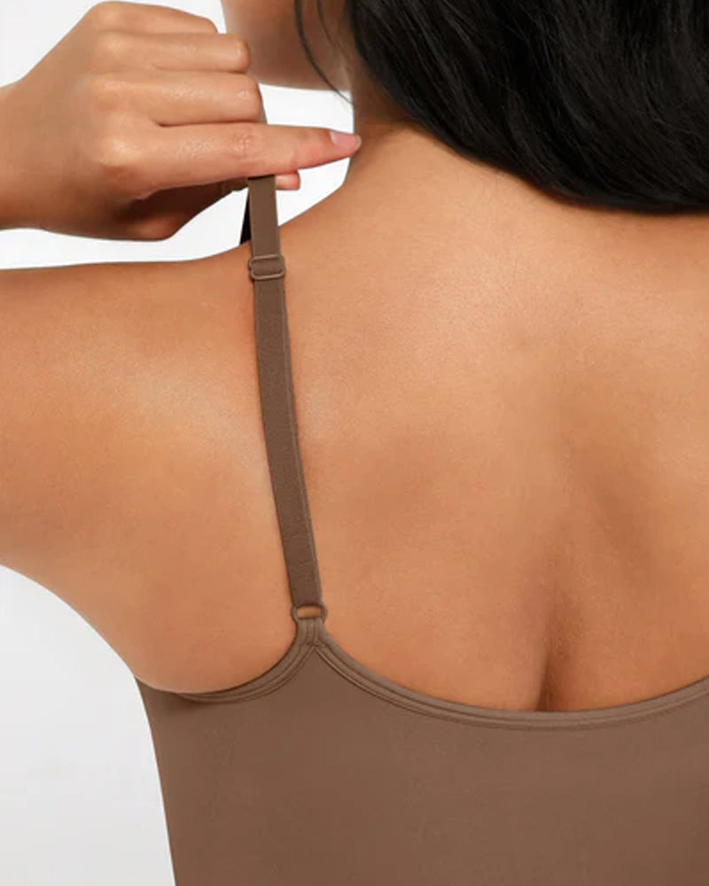 Tummy Control Bodysuit Seamless Sculpting Snatched Waist Body Suit Thong - Volutto