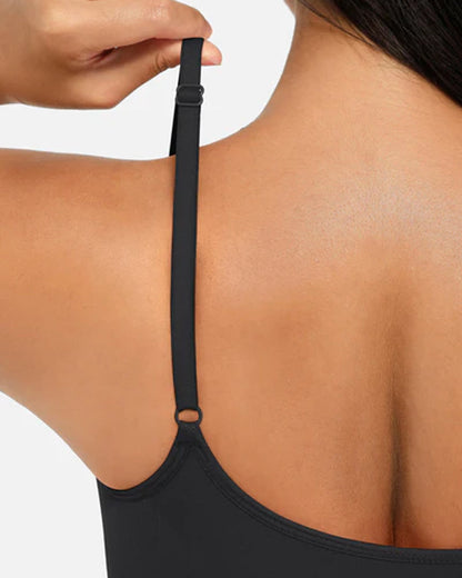 Tummy Control Bodysuit Seamless Sculpting Snatched Waist Body Suit Thong - Volutto