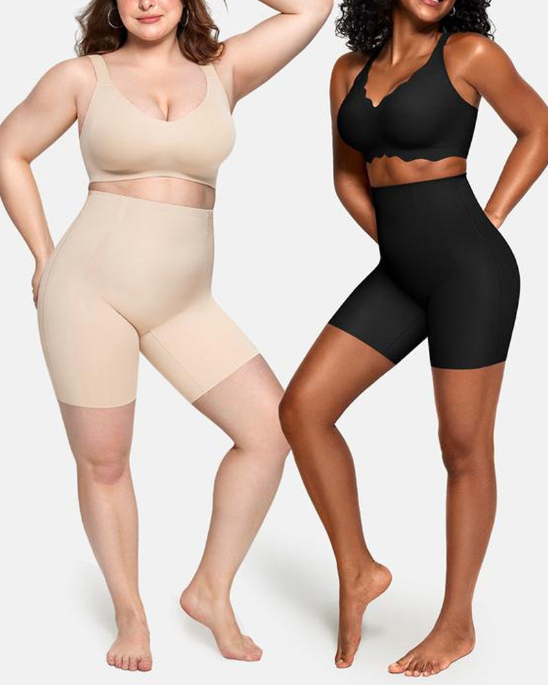 Tummy Control Butt Lifting Shapewear Breathable Comfortable Shorts - Volutto