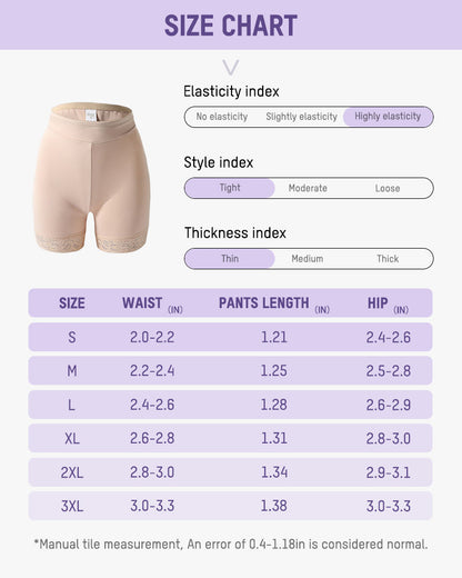 Premium Butt Lifting Shorts with Removable Hip Pads - Volutto