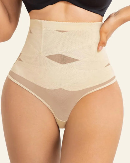 Cross High Waist Shaping Briefs - Volutto