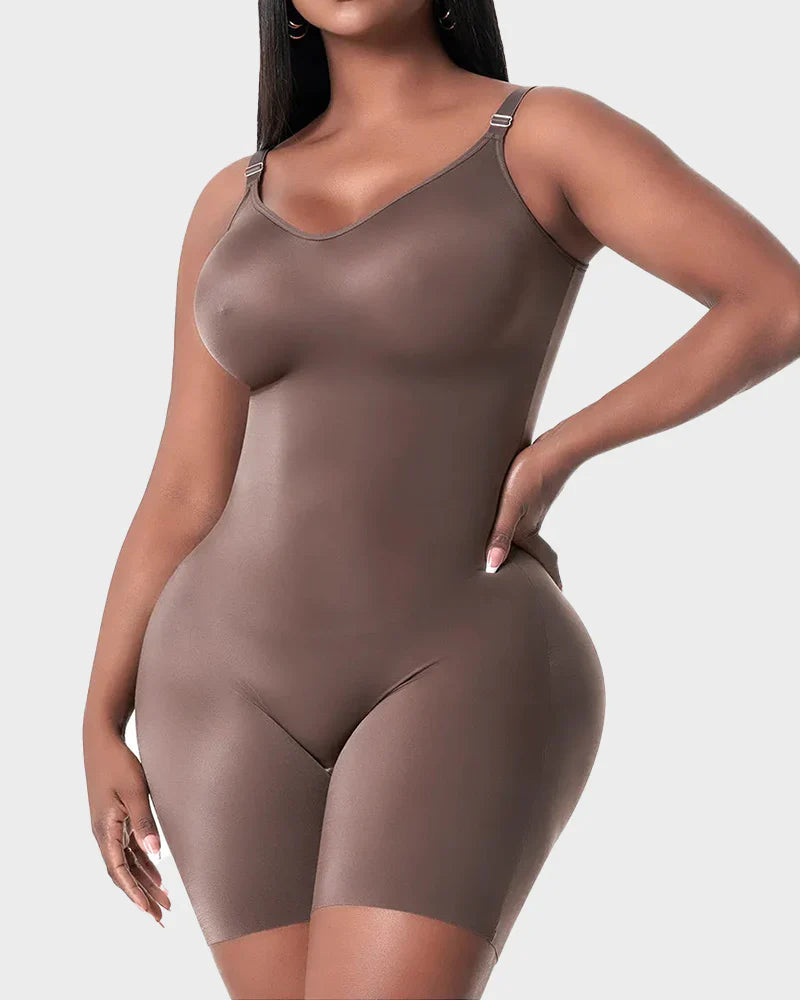Comfort Sculpt Shapewear Bodysuit with Built-In Bra - Volutto