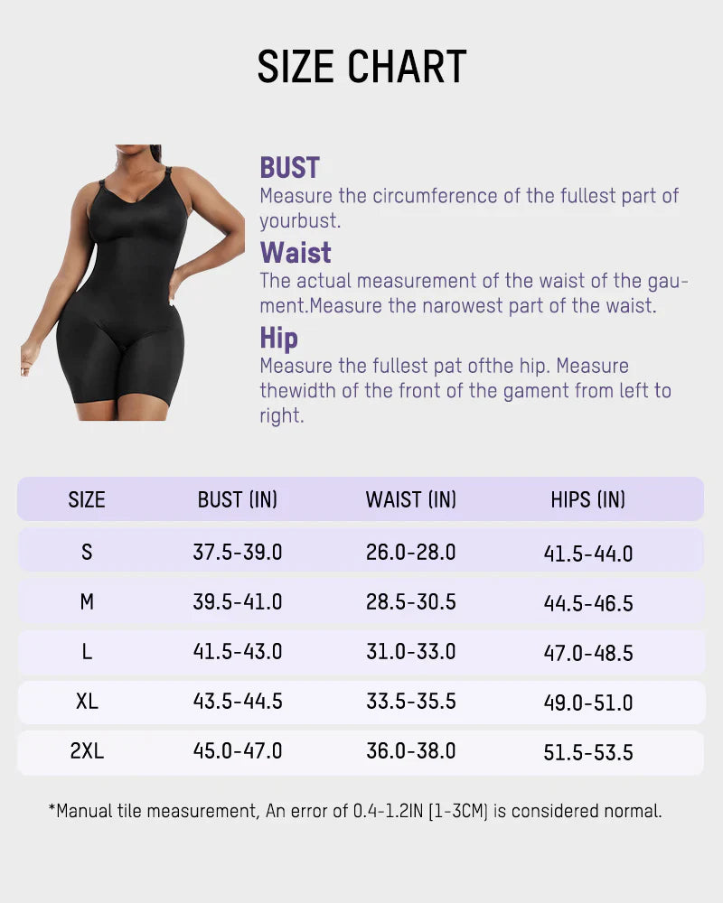 Comfort Sculpt Shapewear Bodysuit with Built-In Bra - Volutto