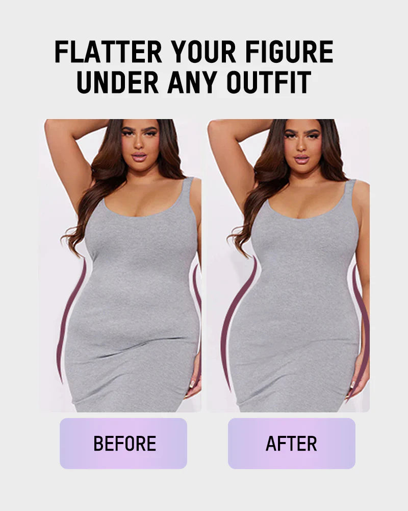Comfort Sculpt Shapewear Bodysuit with Built-In Bra - Volutto