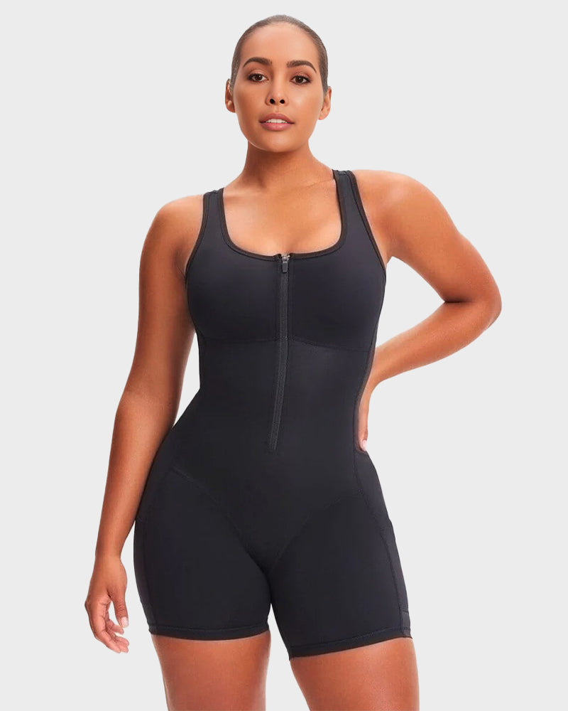 Sculpt & Sweat Sauna Workout Romper - Volutto
