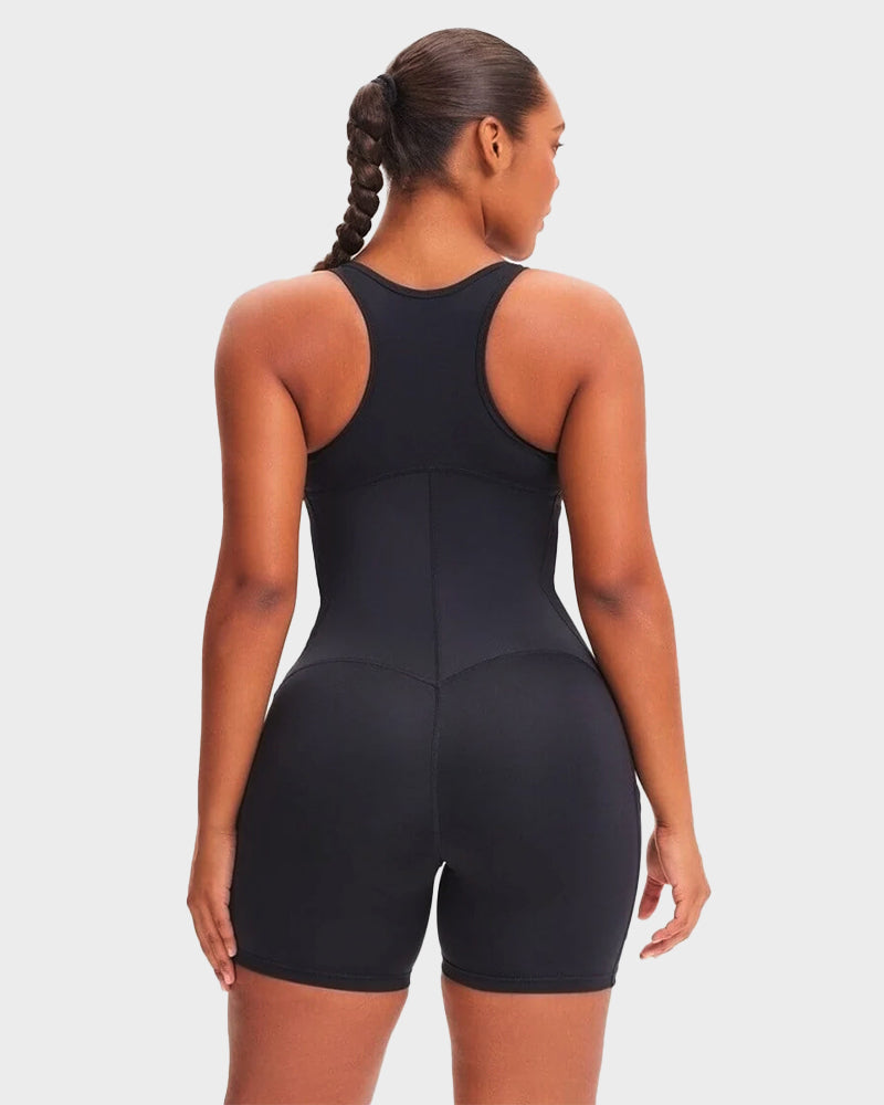 Sculpt & Sweat Sauna Workout Romper - Volutto
