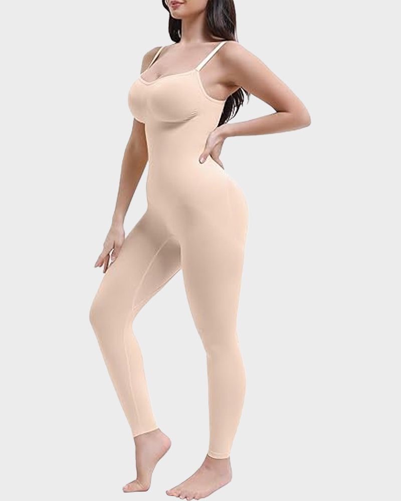 Seamless Waist-Cinching Shapewear Bodysuit - Volutto
