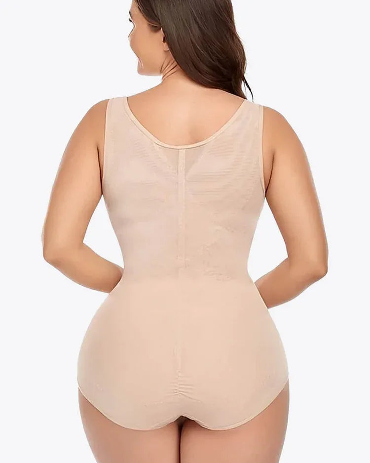 Mesh Tummy Tuck Body Triangle Shapewear - Volutto