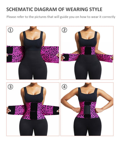 Triple Wrap Tummy Control Waist Trainer Belt - Volutto