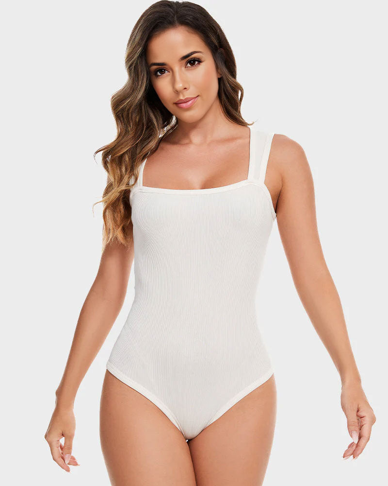 Sleeveless Tummy Control Tank Tops Bodysuits - Volutto