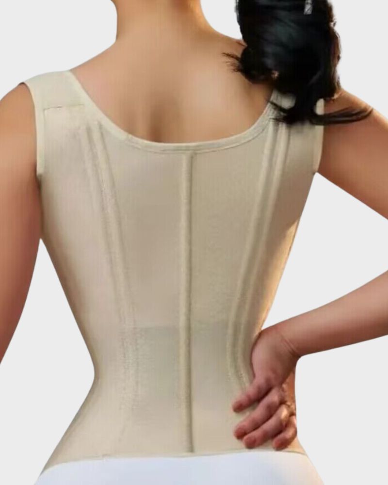 Double Waistband Corset Vest Waist Trainer - Volutto