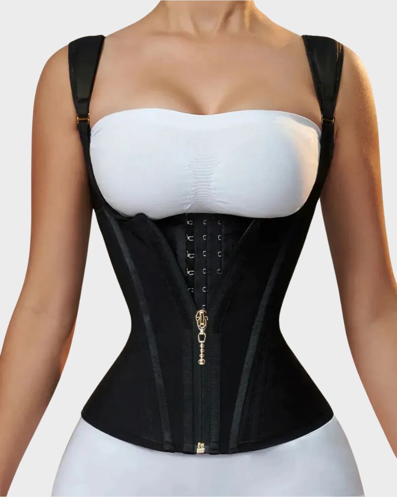 Double Waistband Corset Vest Waist Trainer - Volutto