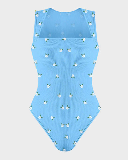 Sleeveless Tummy Control Tank Tops Bodysuits - Volutto